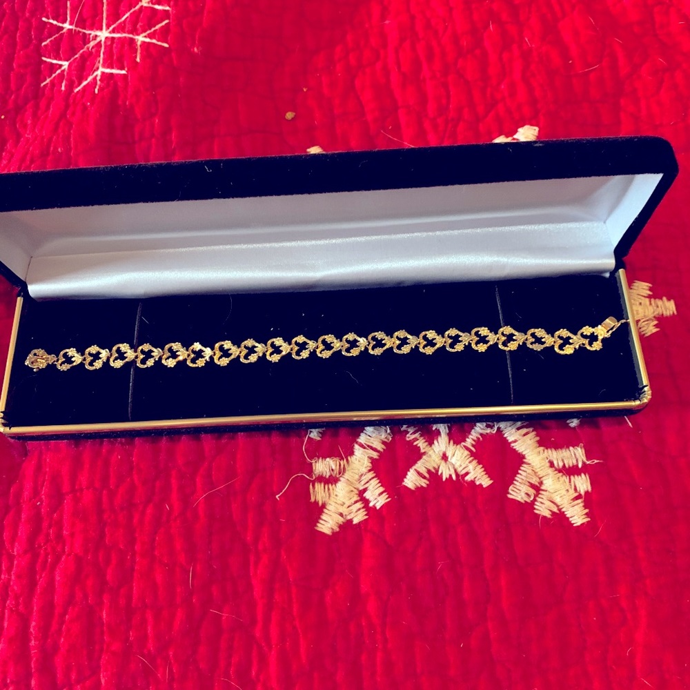 Vintage 14k gold Estate ❤️🌸Bracelet.BH unmarked